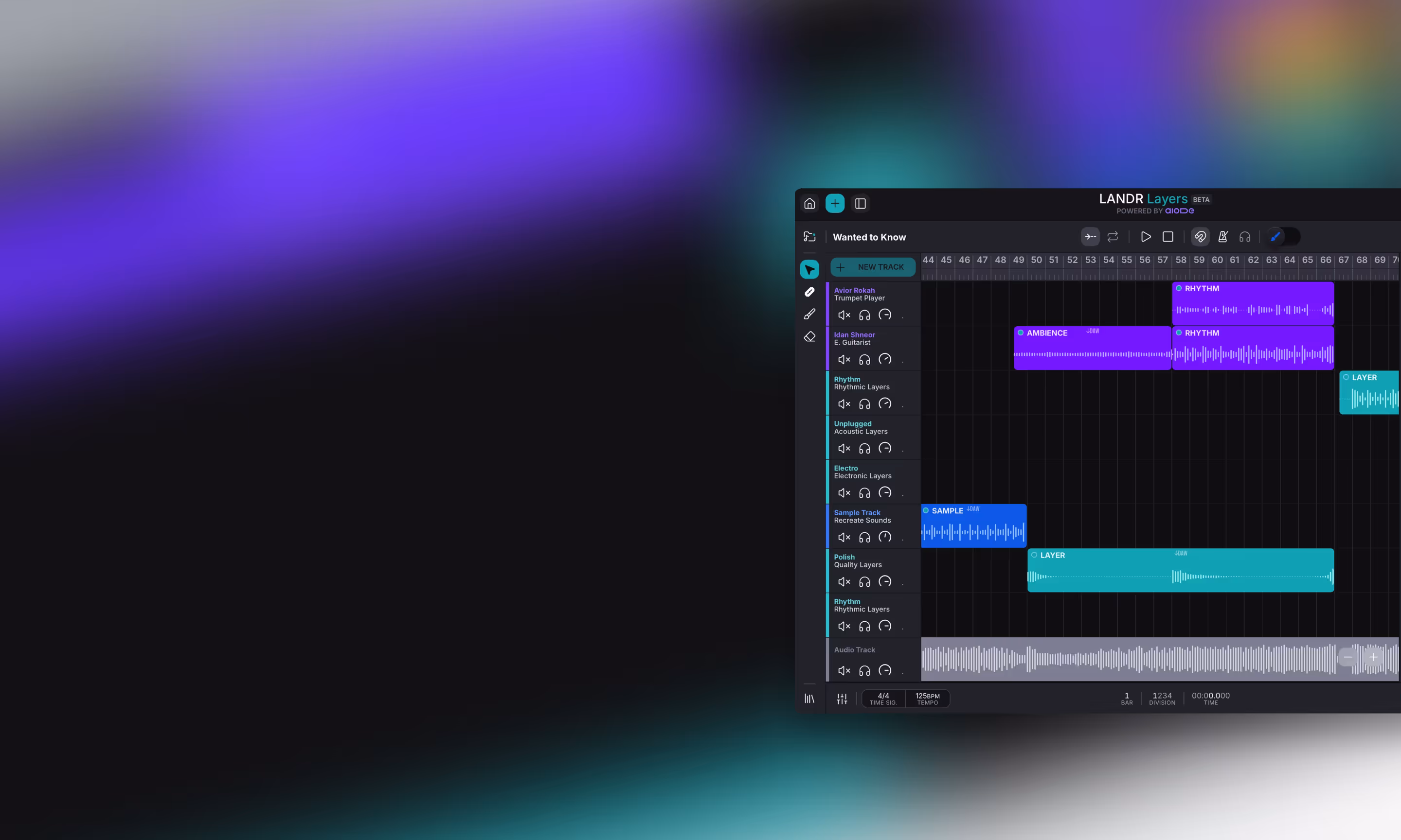 LANDR Layers plugin hero image