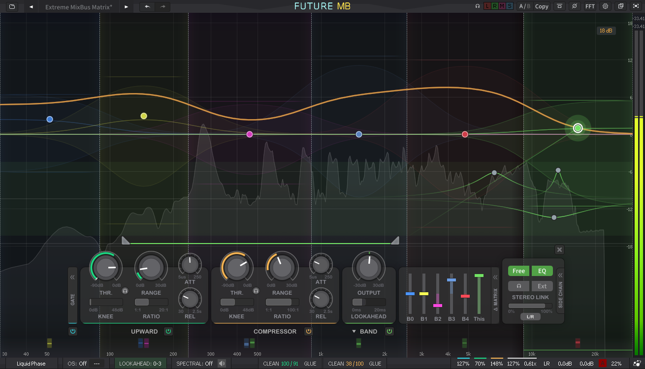 Future MB interface and band layout