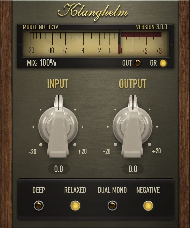 Klanghelm DC1A compressor product image